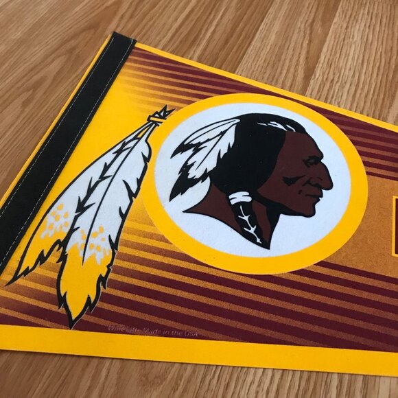 Washington Redskins WinCraft Sports Pennant Flag 30" X 12" NFL USA Football - Picture 2 of 9